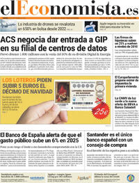 Portada El Economista 2025-09-26