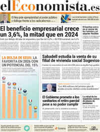 Portada El Economista 2025-12-26