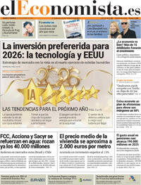 Portada El Economista 2025-12-27
