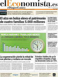 Portada El Economista 2025-09-29