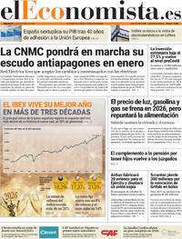 Portada El Economista 2025-12-31