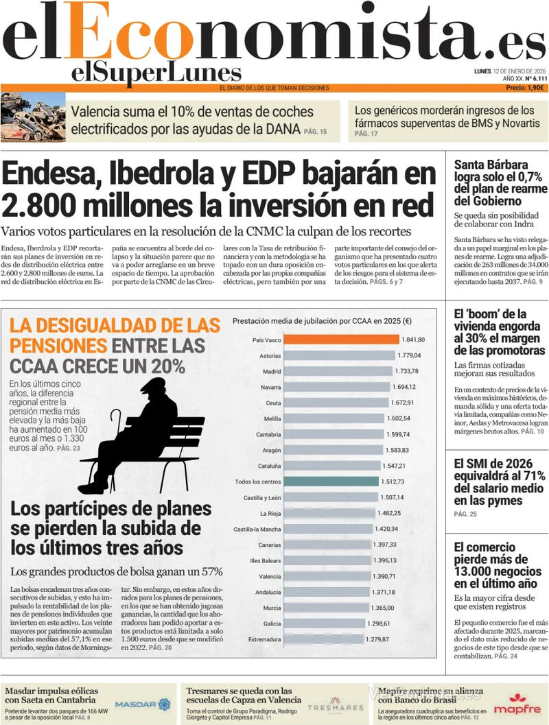 Portada Expansión 2026-01-12