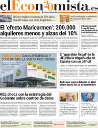 Portada El Economista 2026-10-02