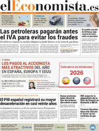 Portada El Economista 2026-01-03