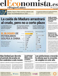 Portada El Economista 2026-01-05