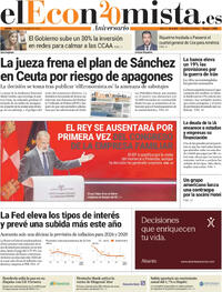 Portada periódico El Economista