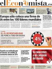 Portada El Economista 2026-07-18