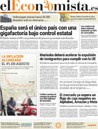 Portada El Economista 2026-08-26