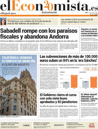 Portada El Economista 2026-06-29