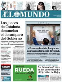 Portada El Mundo 2018-10-14