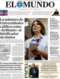 Portada El Mundo 2025-08-01