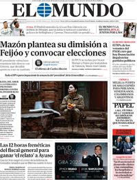 Portada El Mundo 2025-11-02