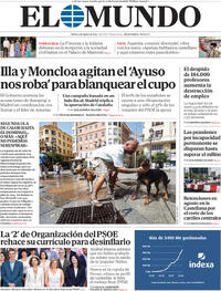 Portada periódico El Mundo