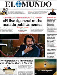 Portada El Mundo 2025-11-05