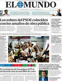 Portada El Mundo 2025-10-06
