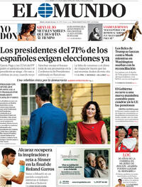 Portada El Mundo 2025-06-07
