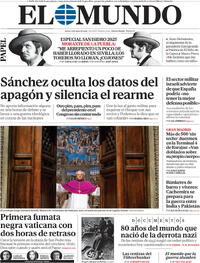 Portada periódico El Mundo