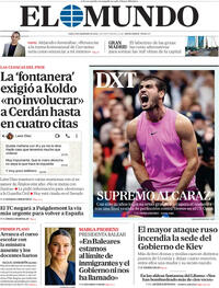 Portada El Mundo 2025-09-08