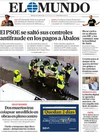 Portada El Mundo 2025-10-08