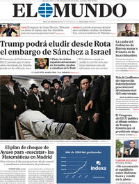 Portada El Mundo 2025-09-09
