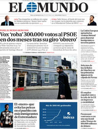 Portada El Mundo 2025-12-09