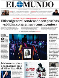 Portada El Mundo 2025-12-10