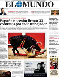 Portada El Mundo 2025-08-11