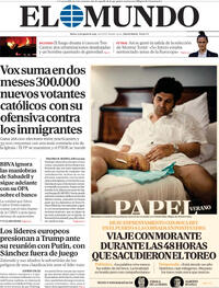 Portada El Mundo 2025-08-12
