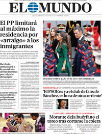 Portada El Mundo 2025-10-13