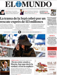 Portada El Mundo 2025-12-14
