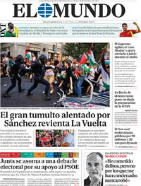 Portada El Mundo 2025-09-15