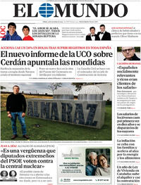 Portada El Mundo 2025-11-15