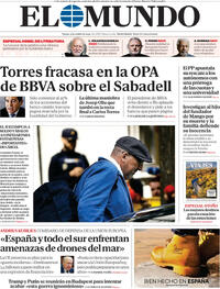 Portada El Mundo 2025-10-17
