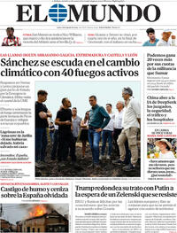Portada El Mundo 2025-08-18