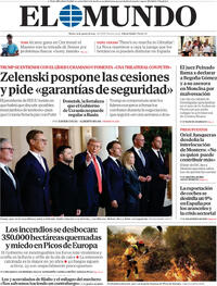 Portada El Mundo 2025-08-19