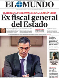 Portada El Mundo 2025-11-21