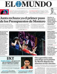 Portada El Mundo 2025-09-22