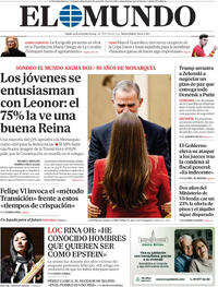 Portada El Mundo 2025-11-22