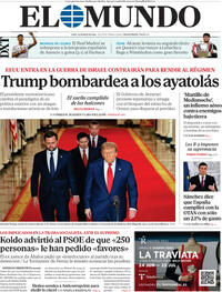 Portada periódico El Mundo