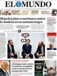 Portada periódico El Mundo