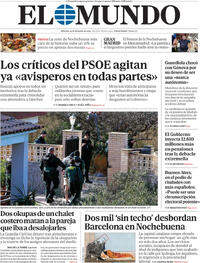 Portada El Mundo 2025-12-24