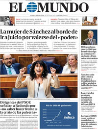 Portada El Mundo 2025-09-25