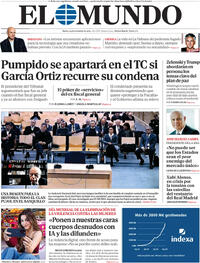 Portada El Mundo 2025-11-25