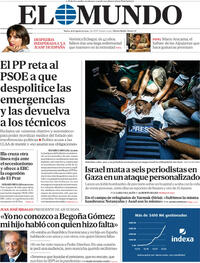 Portada El Mundo 2025-08-26