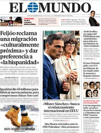 Portada El Mundo 2025-09-26