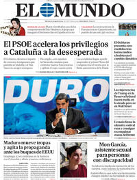 Portada El Mundo 2025-08-27