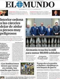 Portada El Mundo 2025-08-28