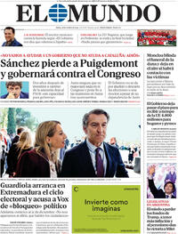 Portada El Mundo 2025-10-28