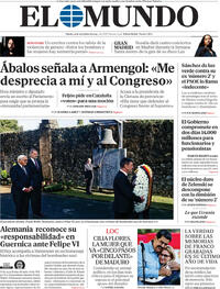 Portada El Mundo 2025-11-29