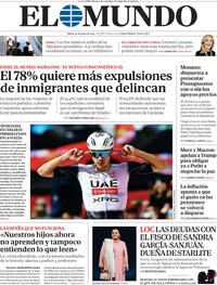 Portada El Mundo 2025-08-30